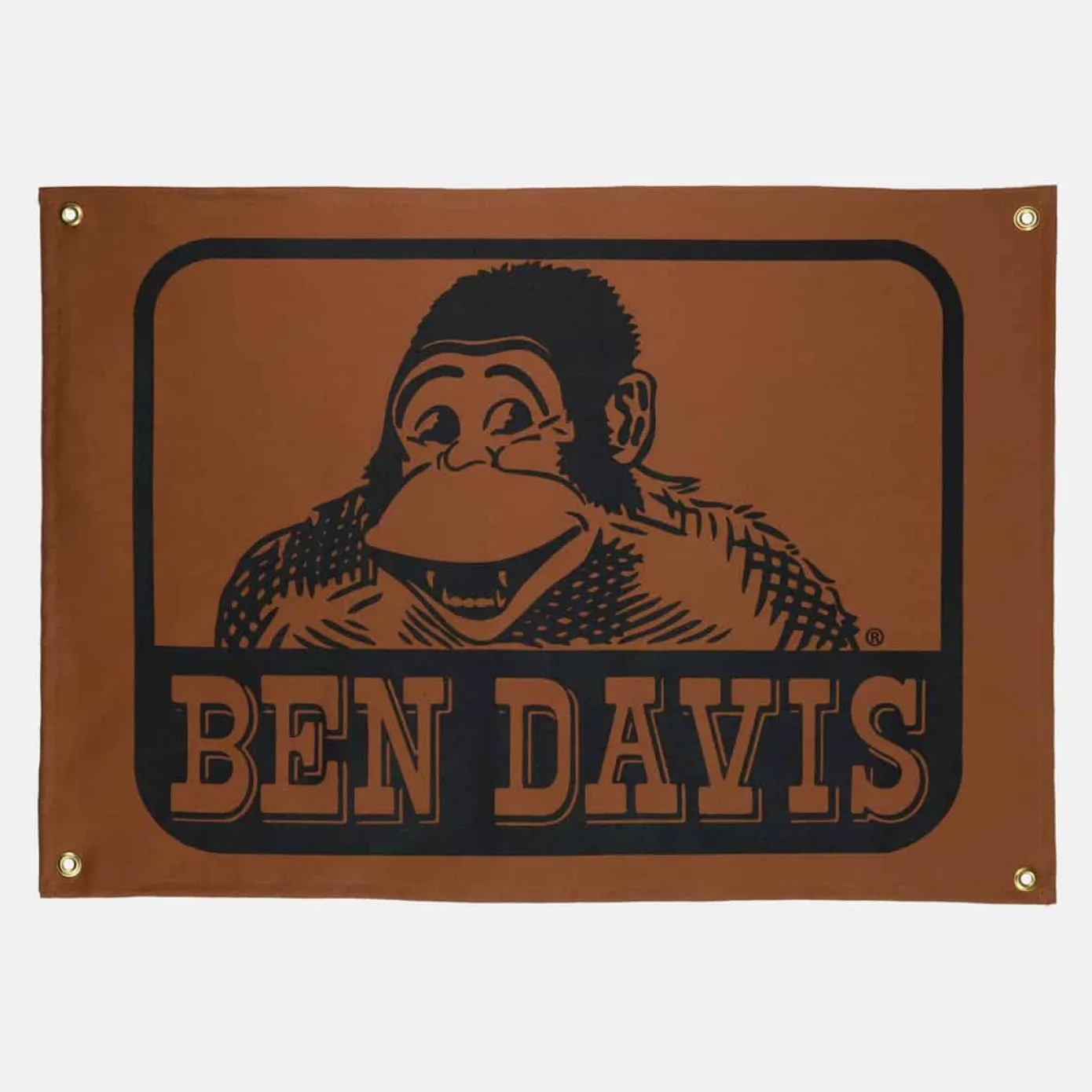 Canvas Banner - Brown Duck