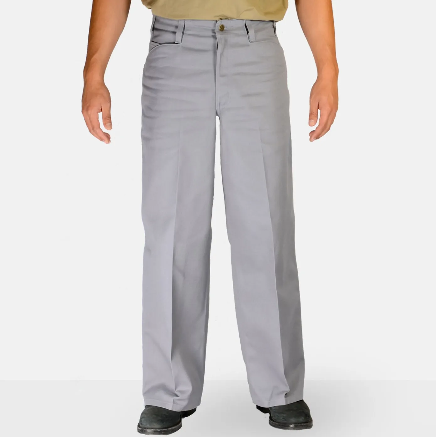 Gorilla Cut Pants - Light Grey
