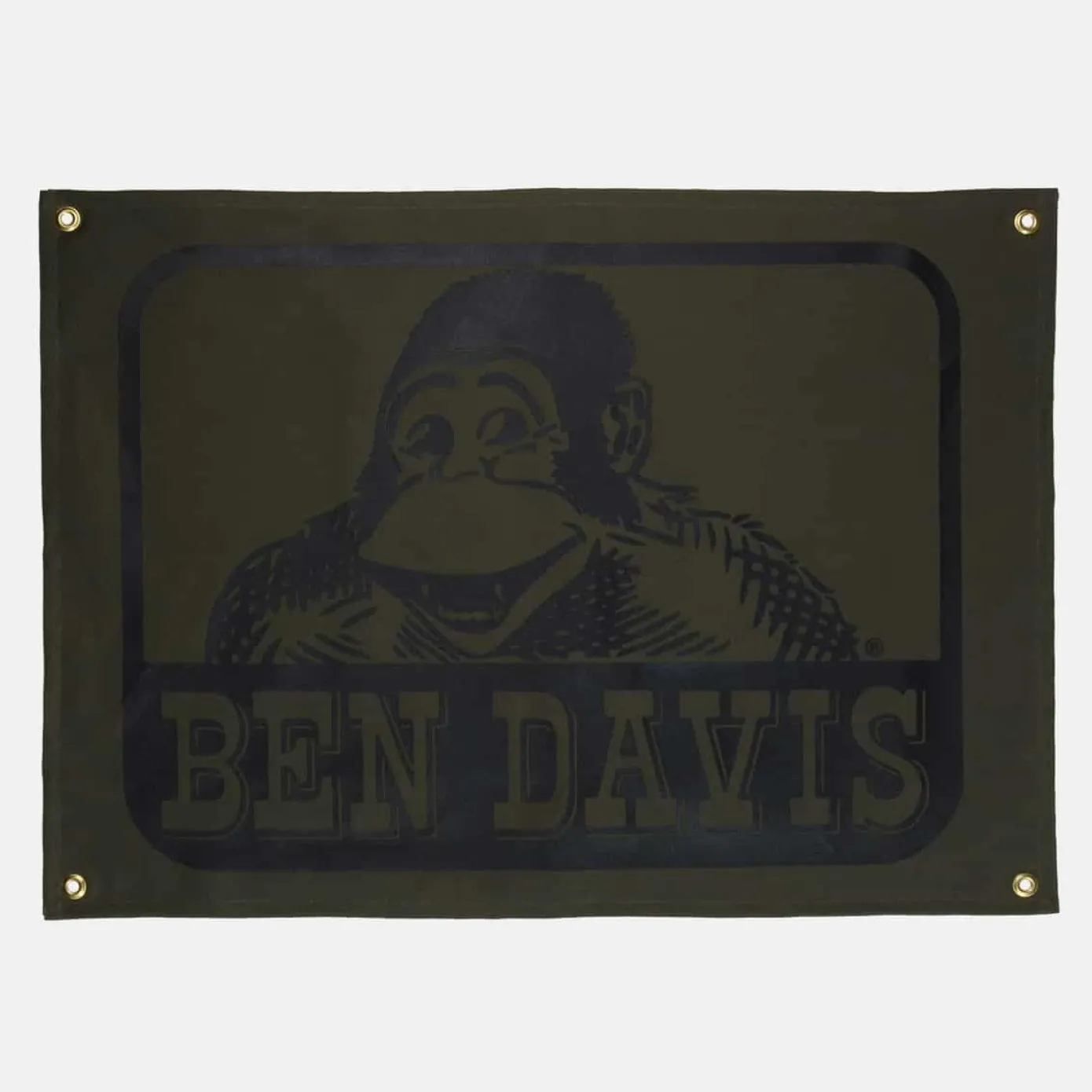 Canvas Banner - Olive Duck