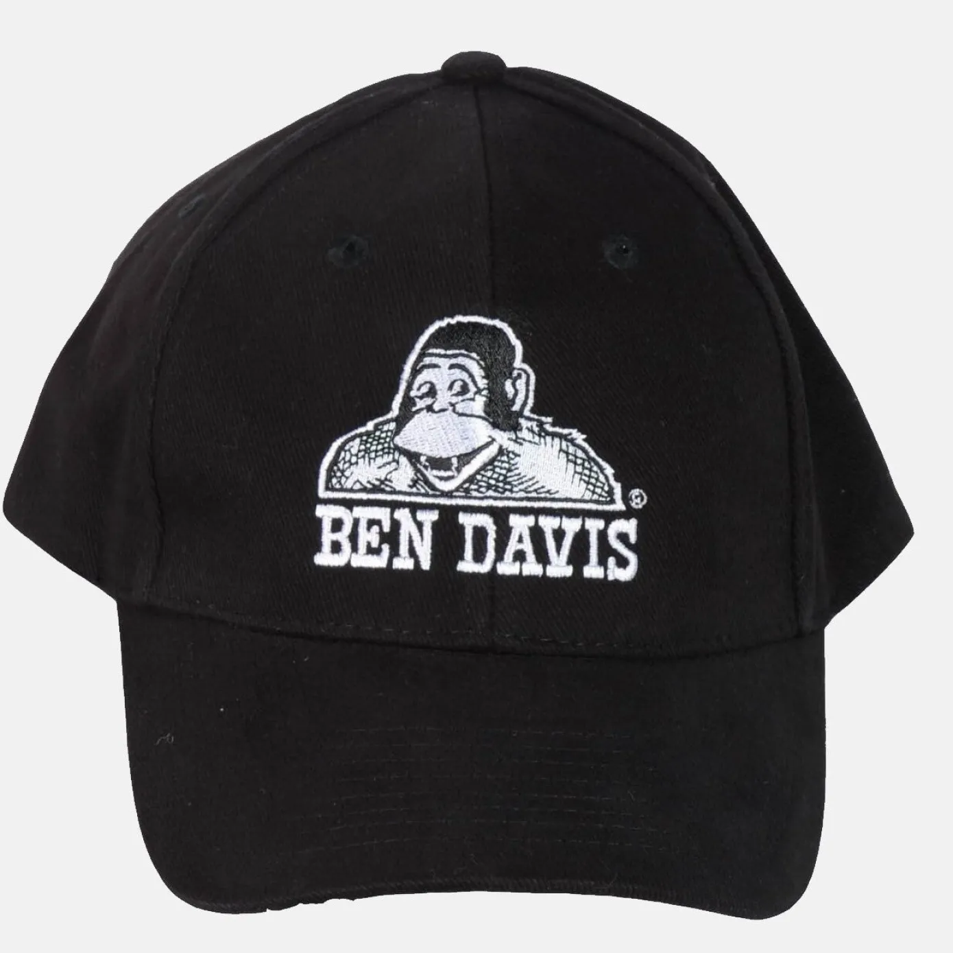Embroidered Baseball Cap - White